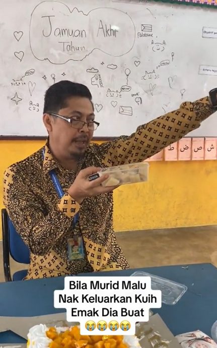 学校办百乐餐活动 教师展现暖心举动令人动容