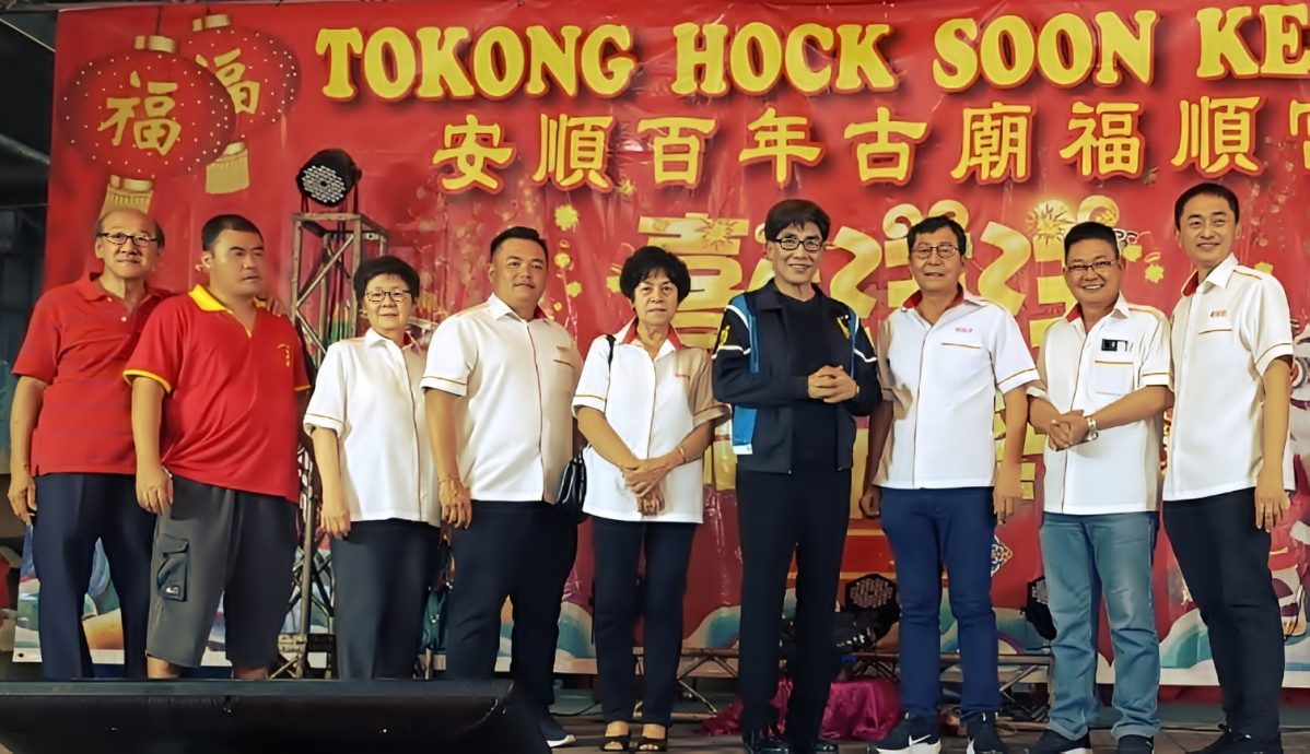 安顺虔诚道教善信 新年福顺宫祈福