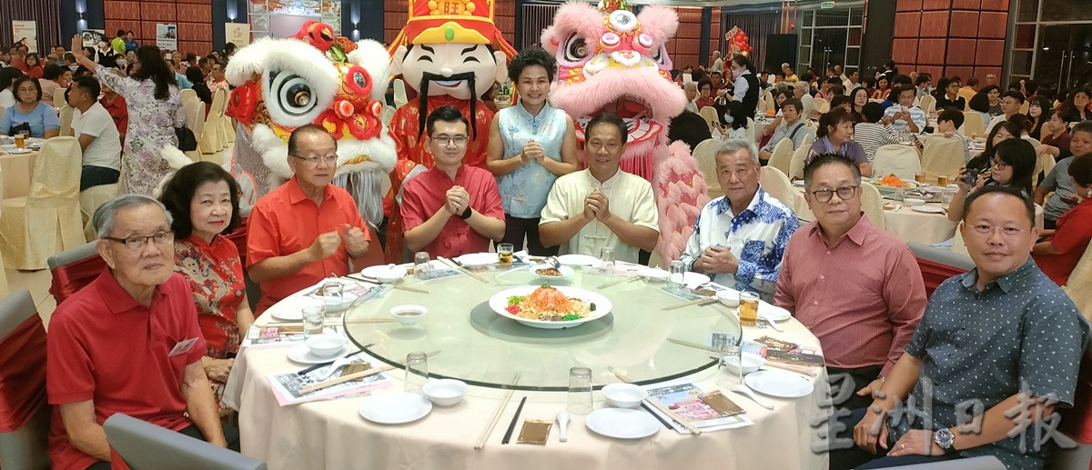 **已签发**柔:古来福建公会团拜,郑来兴吁年轻男女趁早成婚