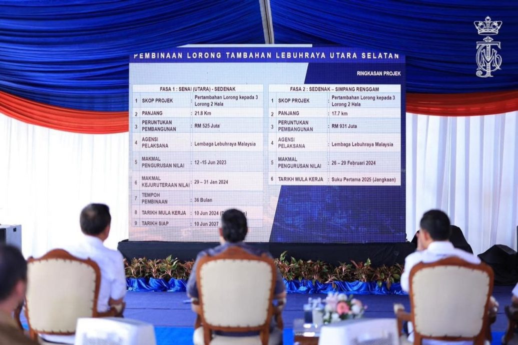 **已签发**柔:第三版头条:南北大道士乃至新邦令金拓成6车道 ,预计6月动工