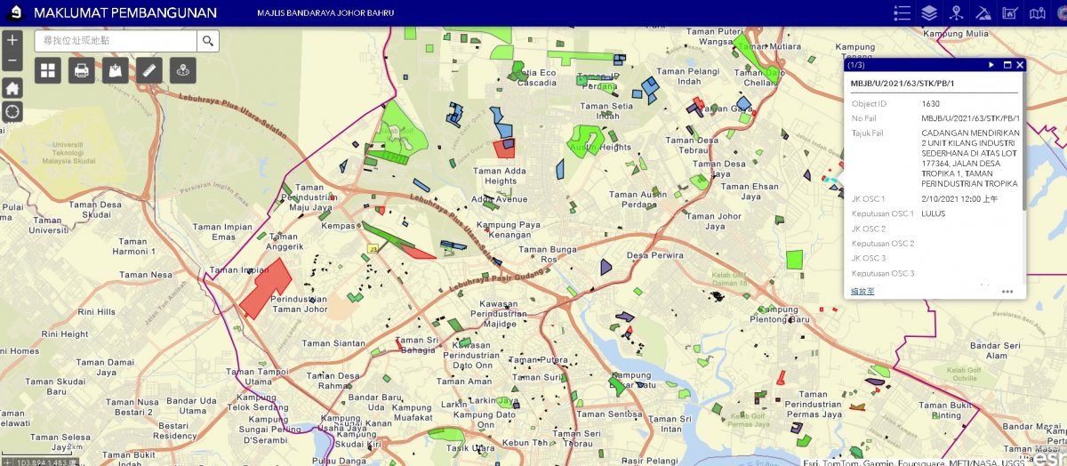 **已签发**柔:第三版头条:MBJB誓打造智慧城市,“GeoJB 3.0”一键通新山