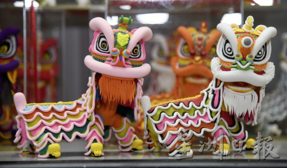 手作达人陈振耀／​巧手捏出超可爱仿真袖珍舞龙舞狮