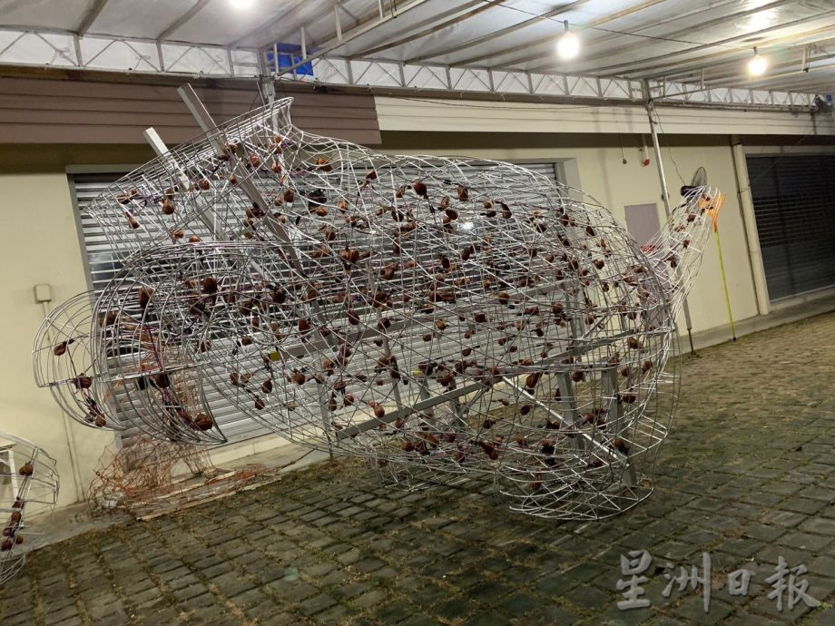 柔: 新马寺新春平安灯会 打造卡通侏罗纪公园 呆萌可爱
