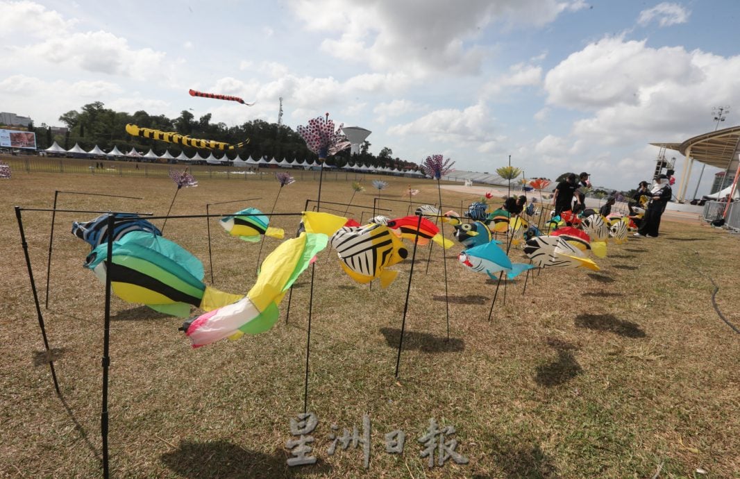 柔:【特稿】: 130参赛者聚集风筝节 39国“运动风筝”随风起舞