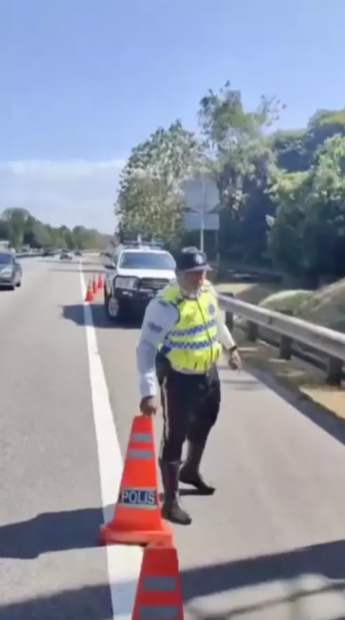 泰国女子顺利在马大道旁产女 “感谢大马警方协助！”