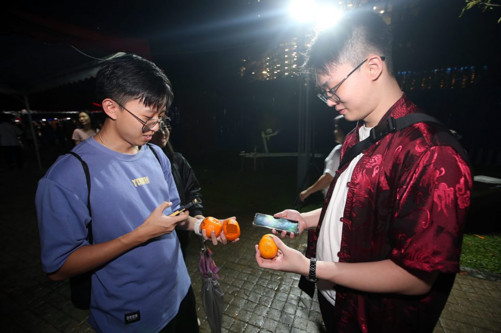 版头-大都会/莲花苑元宵节抛柑活动/15图(选下)