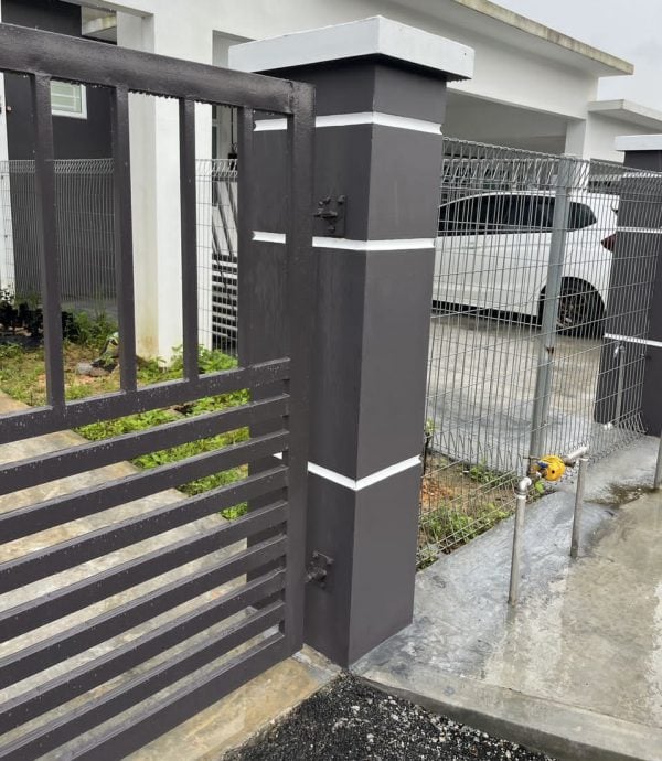 独家 | 门柱倒塌次日已马上处理 发展商:屋主也满意