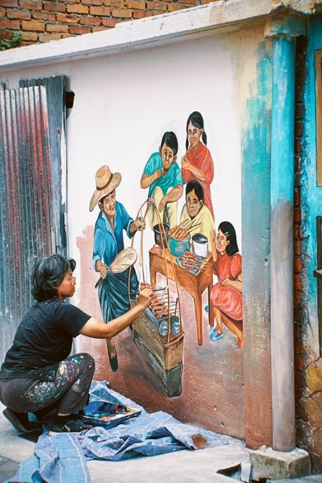 甘文阁年货街办新春庆典 黄天荣:实兆远等你回家过年!