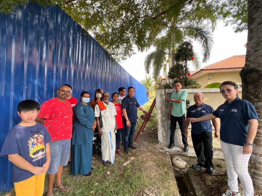 疑施工影响房屋结构 陈健达促巴生市厅协调