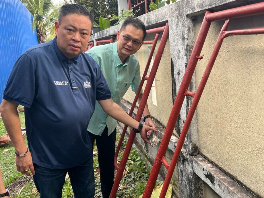 疑施工影响房屋结构 陈健达促巴生市厅协调