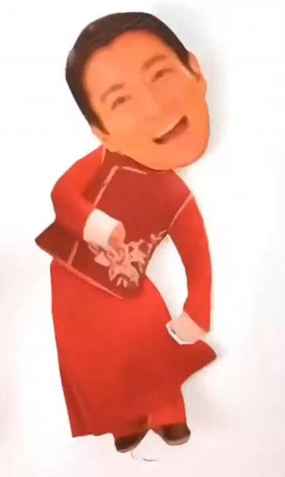 网传刘德华立体书版贺年视频 　本尊一看实物爆笑玩不停	