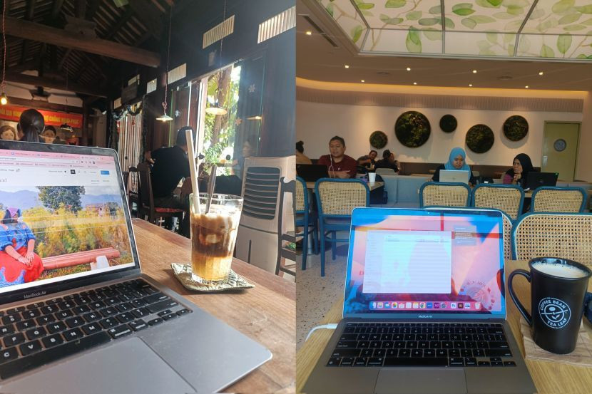 自由业者把咖啡馆当办公室 “清幽环境寻找创作灵感”