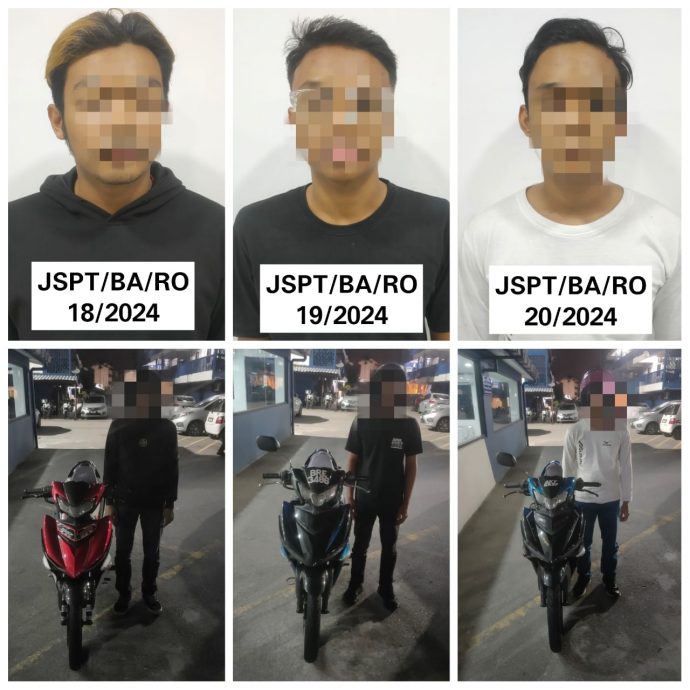 警方道路流氓行动·开30张罚单逮捕3名骑士