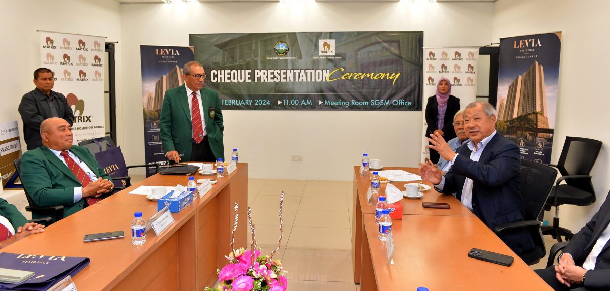 赞助SGSM 25万达双赢 金群利助推广高球运动