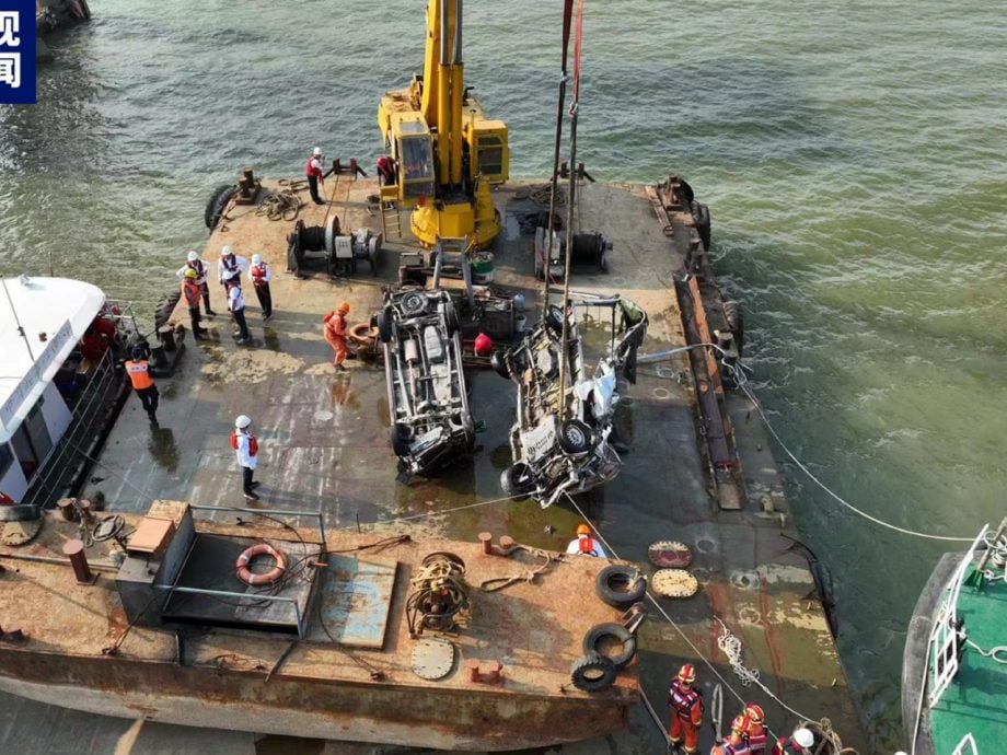 跟进新闻∕ 广州南沙货船撞断大桥增至5死 当局:船员操作不当所致