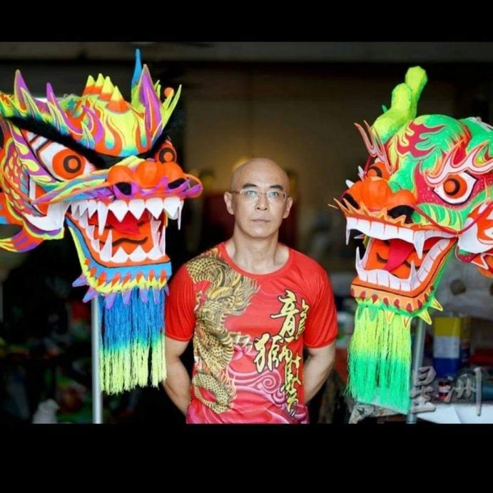 醒狮团采青燃爆竹 须尊重顾及团员安全