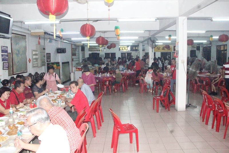 金宝福建公会新春团拜 拜天公场面热闹