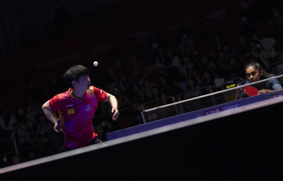 釜山世界乒乓团体赛| 半决赛3比0横扫法国  中国女队闯决赛