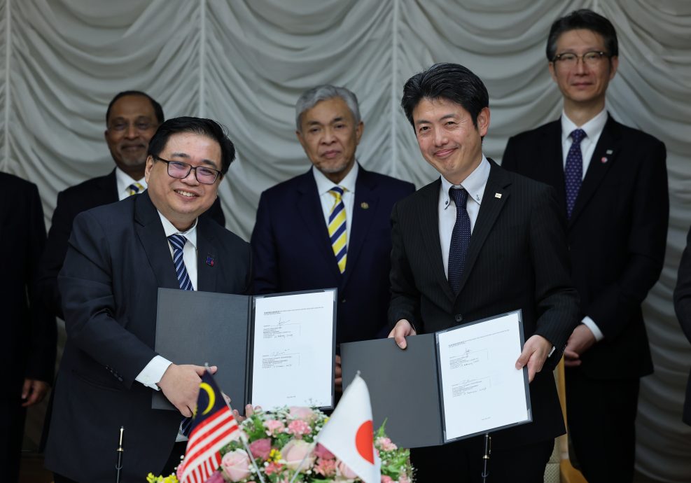 阿末扎希东京访问有丰硕成果