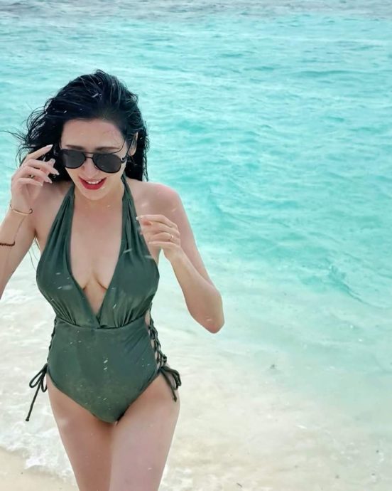 陈浩民爱妻游泳被珊瑚划伤 大腿溅血恐留疤