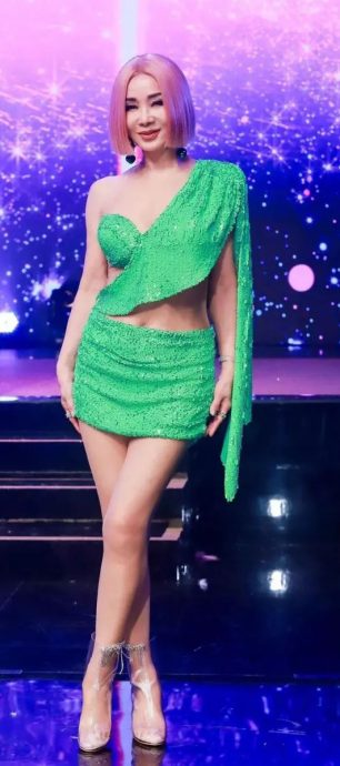 陈美凤短发撞脸王心凌 被吐槽“甜心教主情何以堪”　