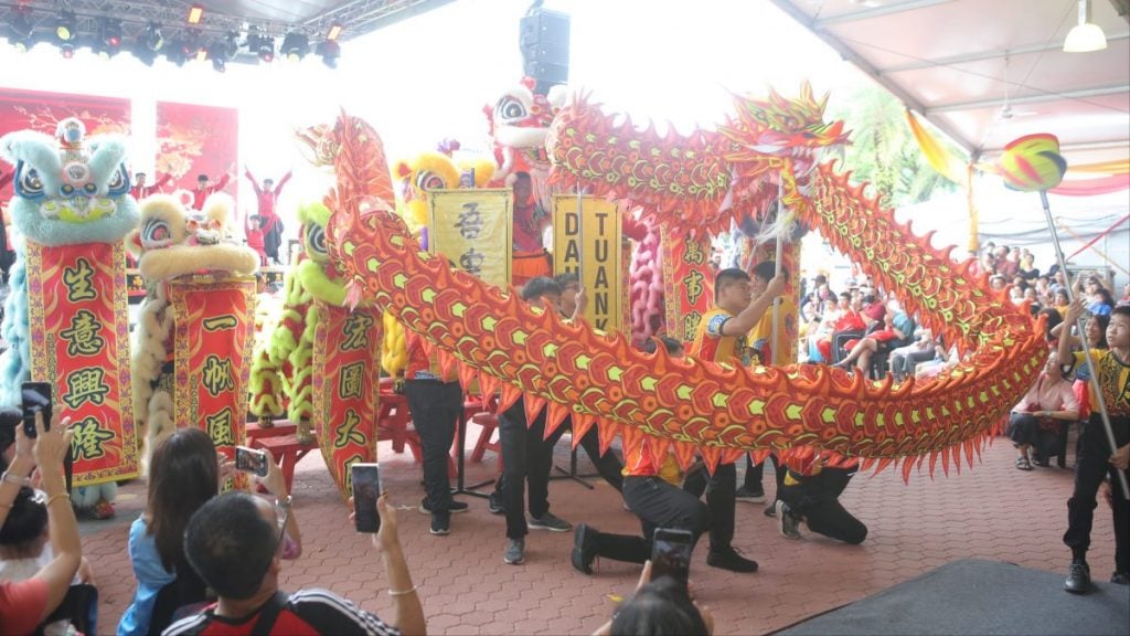 霹政府新春大团拜太平举行 5000人赴盛宴