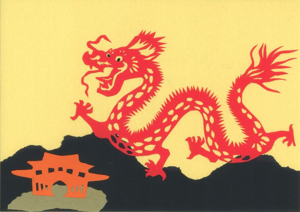 预编(大都会)新年专题-巴生博雅学生剪纸迎春 一张红纸 变化无穷