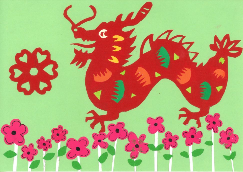 预编(大都会)新年专题-巴生博雅学生剪纸迎春 一张红纸 变化无穷