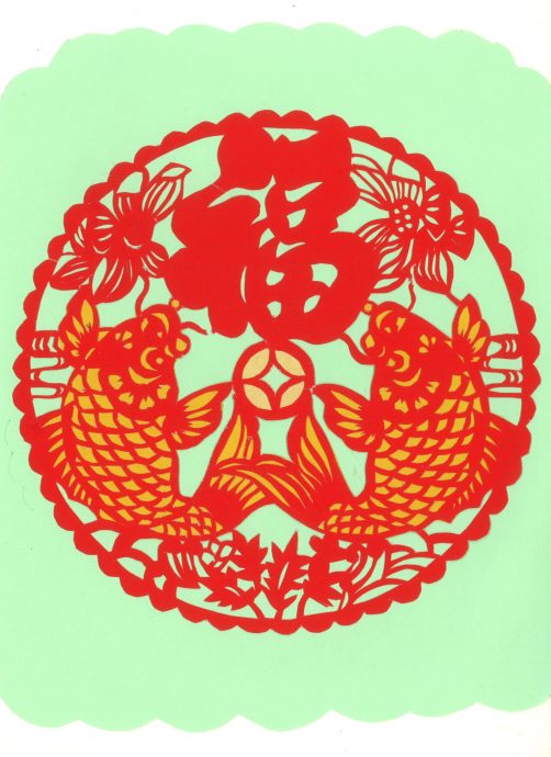 预编(大都会)新年专题-巴生博雅学生剪纸迎春 一张红纸 变化无穷