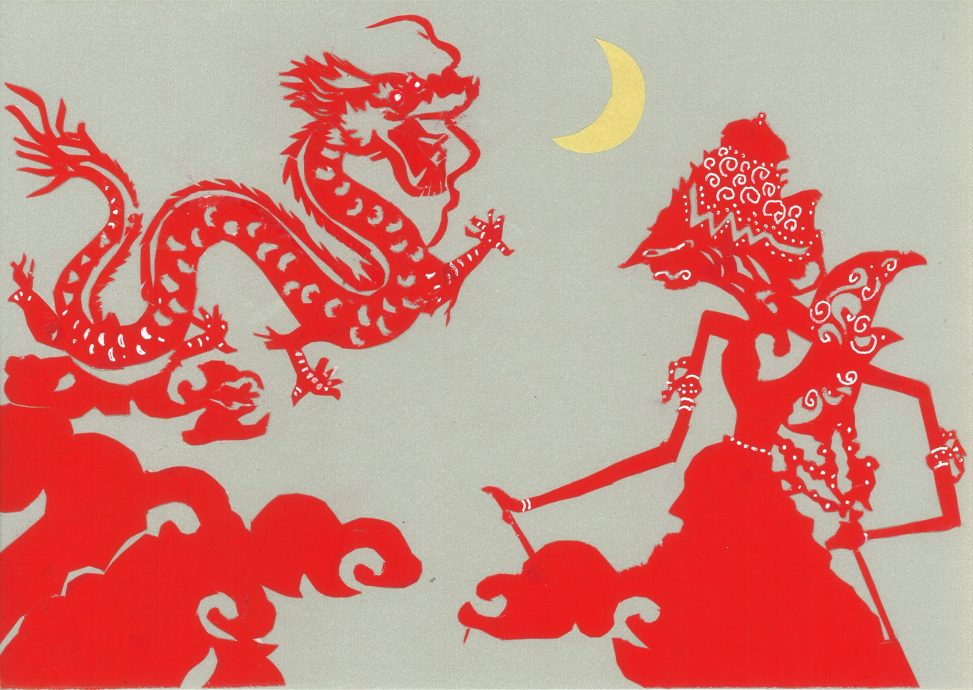 预编(大都会)新年专题-巴生博雅学生剪纸迎春 一张红纸 变化无穷