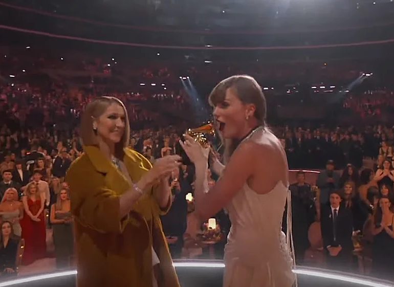 领奖不正眼看席琳狄翁 泰莱史薇芙挨轰没礼貌