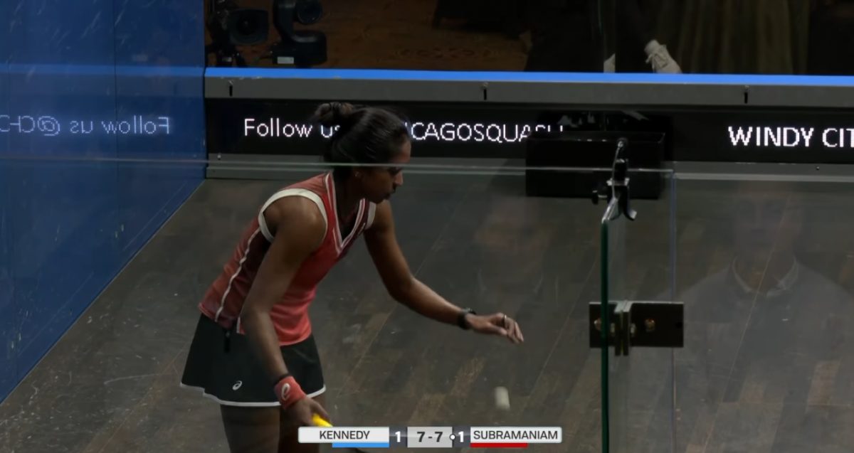 风城壁球公开赛| 激战5局不敌肯尼迪 茜娃止步16强