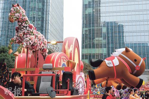 香港时隔5年将再度举办新春花车巡游