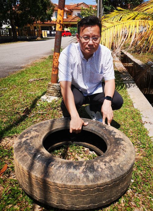 (古城封面主文)过去两个月爆10宗蚊症 柏淡再也花园沦为疫区 居民受促提高警惕