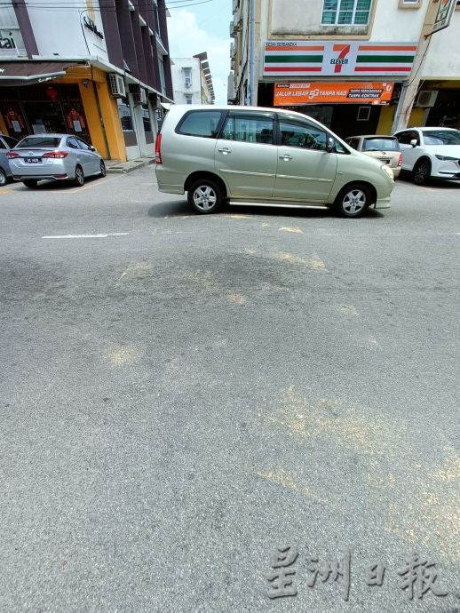 （古城第二版主文）路丘褪色形同虚设·市民盼定期保养