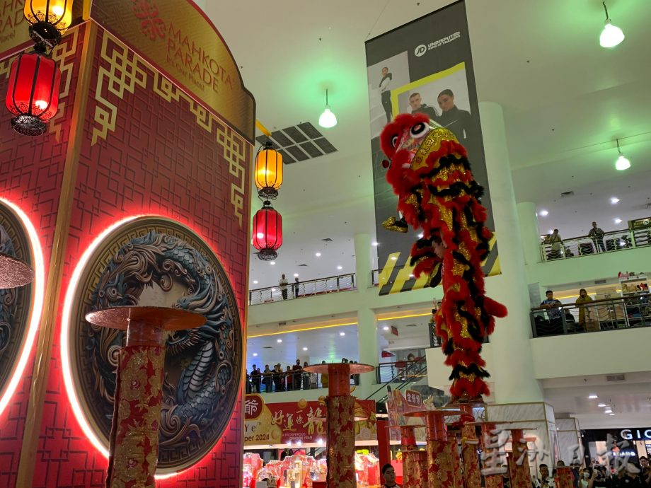 (古城第六版主文)颜天禄:甲武术龙狮总会积极炒热春节气氛