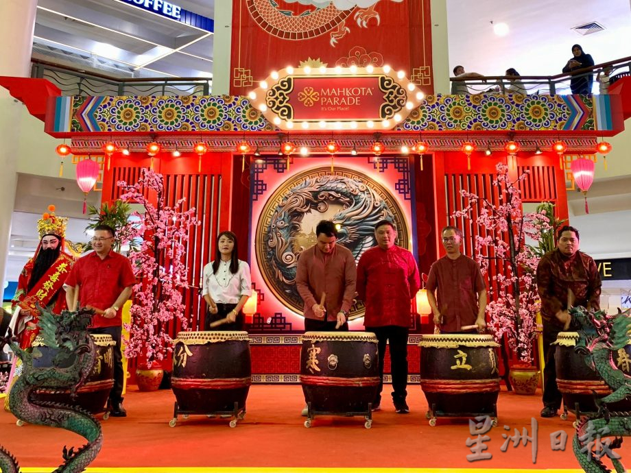 (古城第六版主文)颜天禄:甲武术龙狮总会积极炒热春节气氛