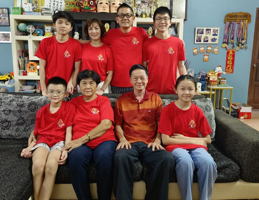 (大北马)一家七口,5条龙。