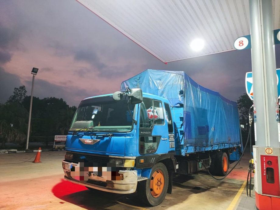 （大北马）改装罗里藏650公升柴油，吉贸消局逮捕本地司机！