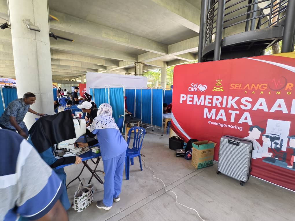 (版头)大都会/雪政府拨320万令吉办免费体检活动