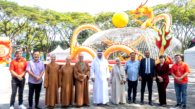 New UAE envoy visits Dong Zen Temple, Happy Village