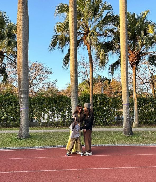 Hebe晒与Ella劲宝玩乐照 Selina也来了