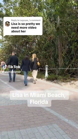 Lisa越爱越高调 与绯闻男友家人私下相处画面曝光