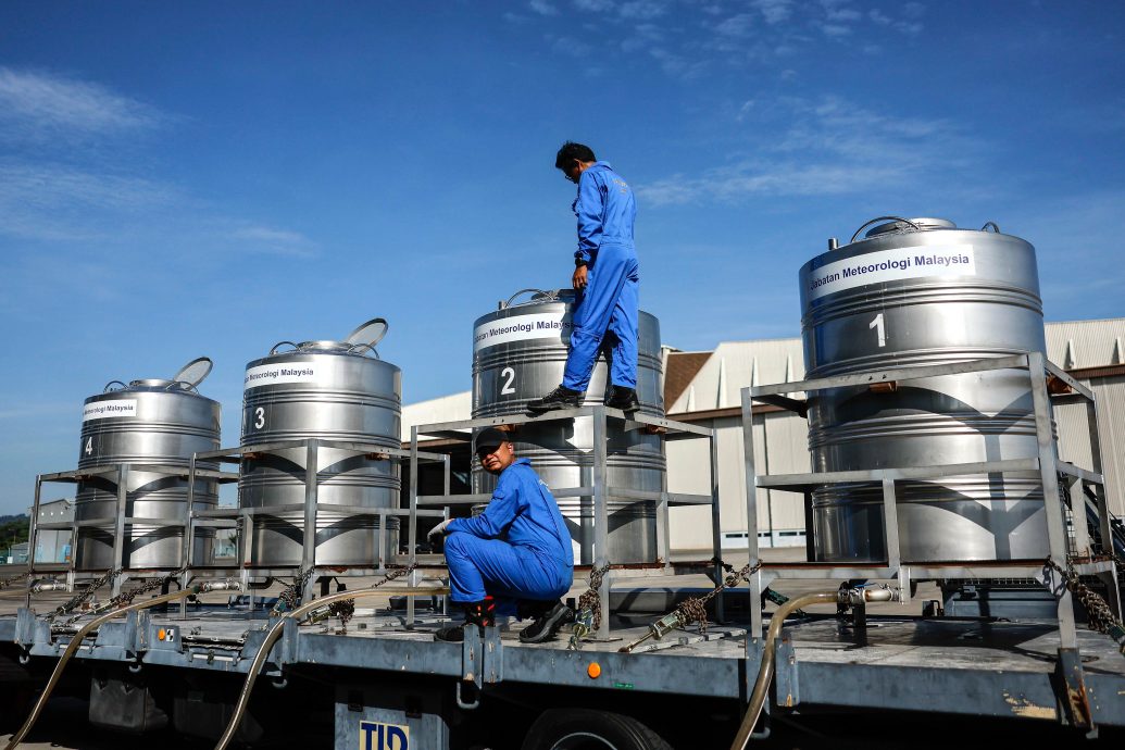 NADMA气象局合作造雨 确保北马2水坝水位稳