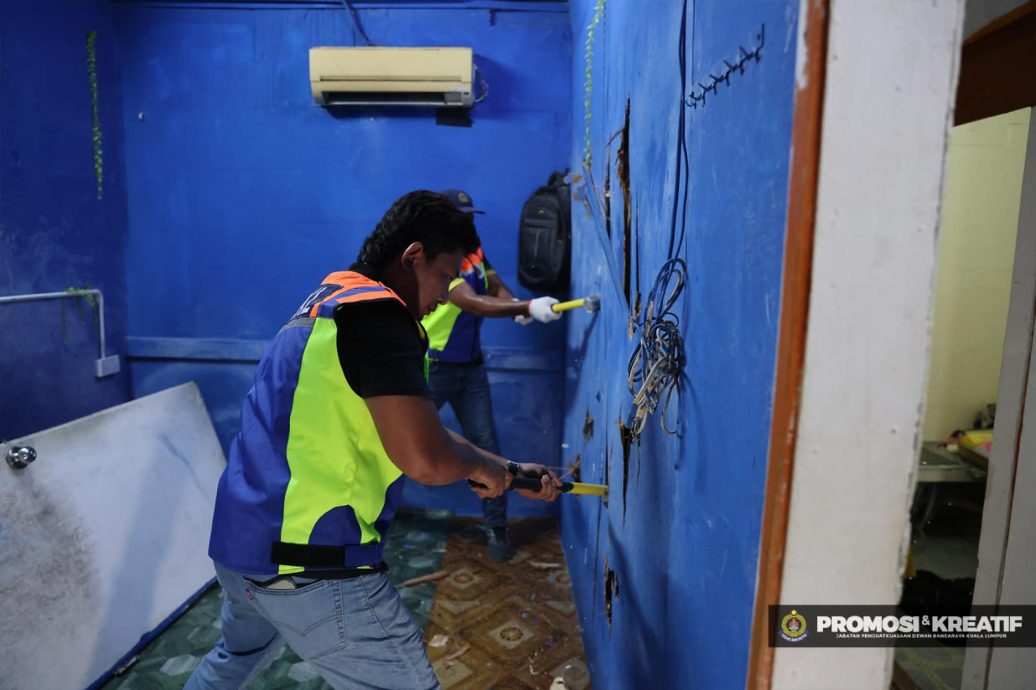 4单位隔成108间㓥房 隆市政局展开联合拆除行动