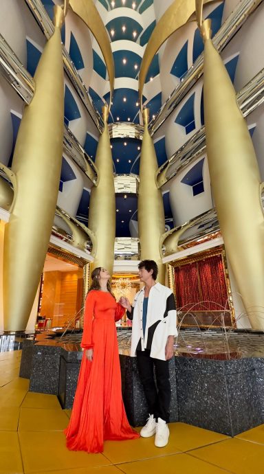 黄品源二婚甜晒婚纱照 “遇到想一起走下去的人”