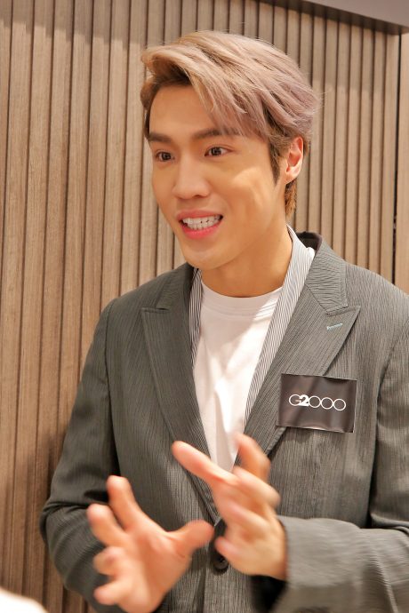 与丁子朗高呼超喜欢大马 马国明口误“Aku Makan”问好