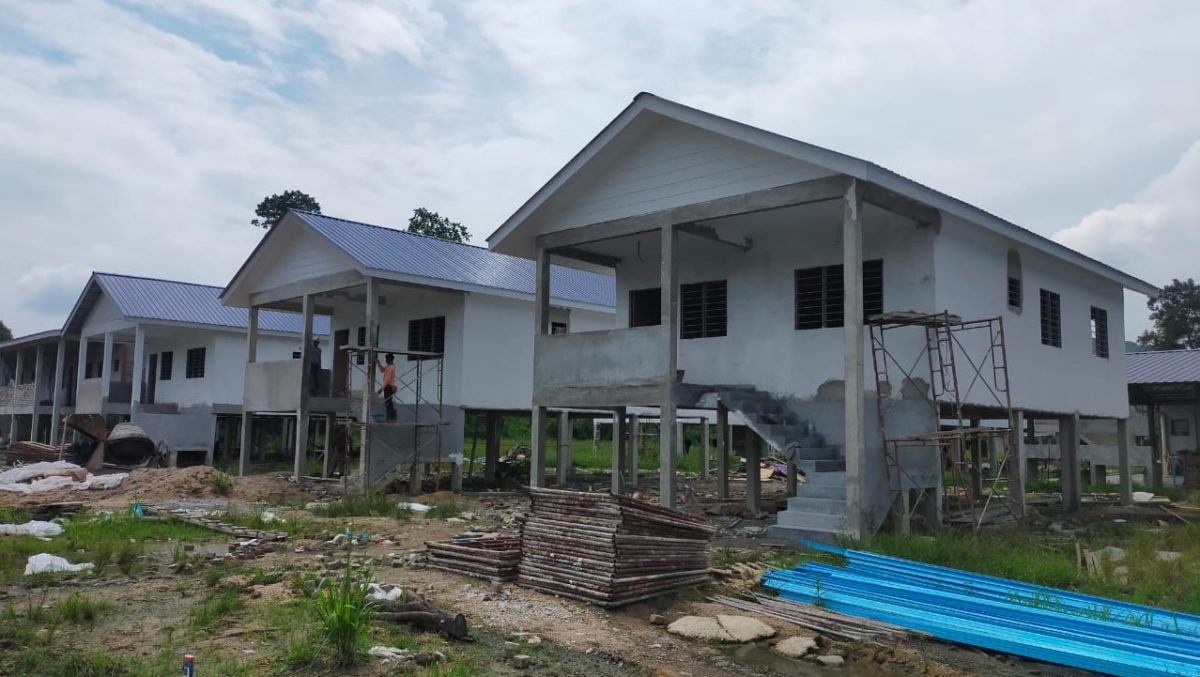 东:双溪必得水灾重建29间房屋还有5间没有著落
