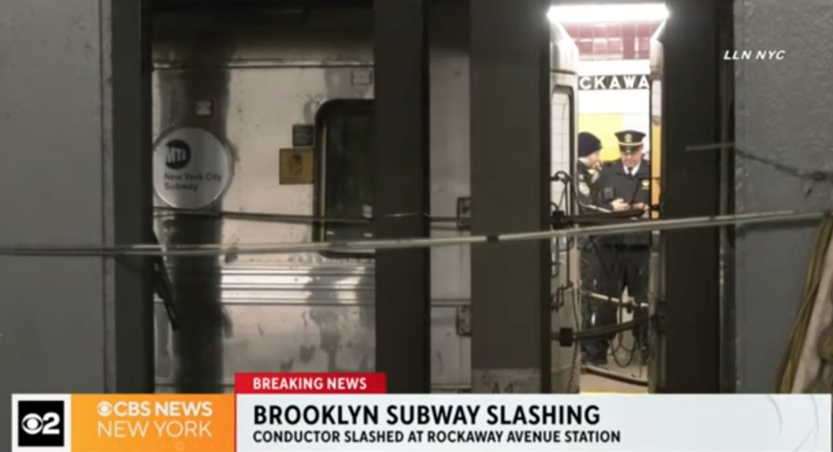 伸头出窗外查看情况 地铁司机遭割颈