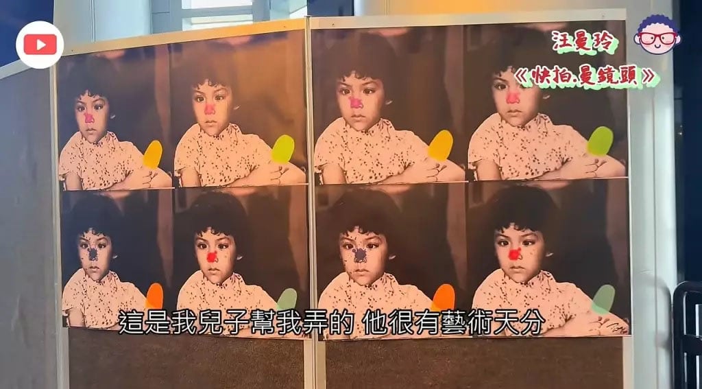 冯宝宝现身放映活动 2宝贝儿子现场力挺